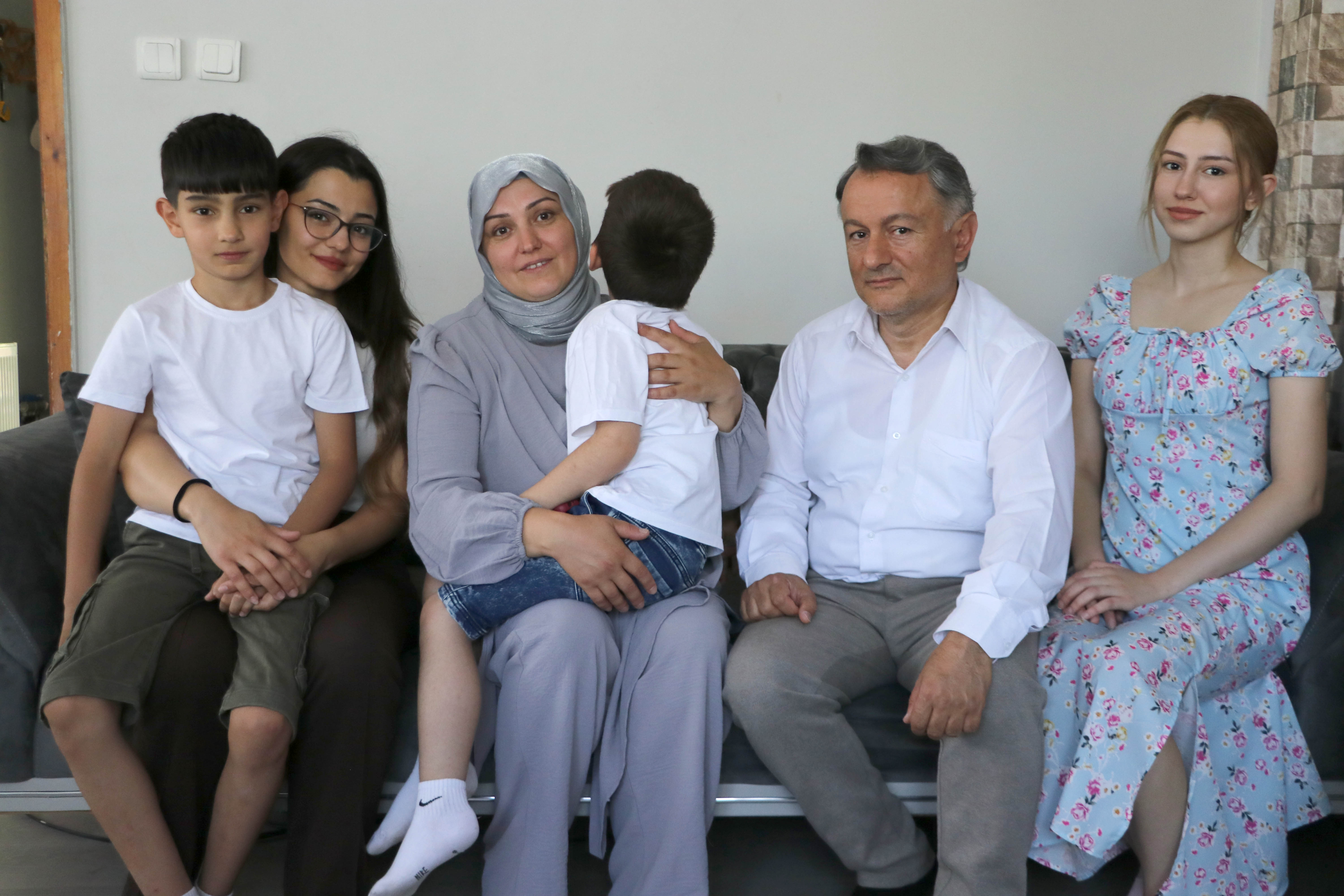 Ankara'da yaşayan 4 çocuklu