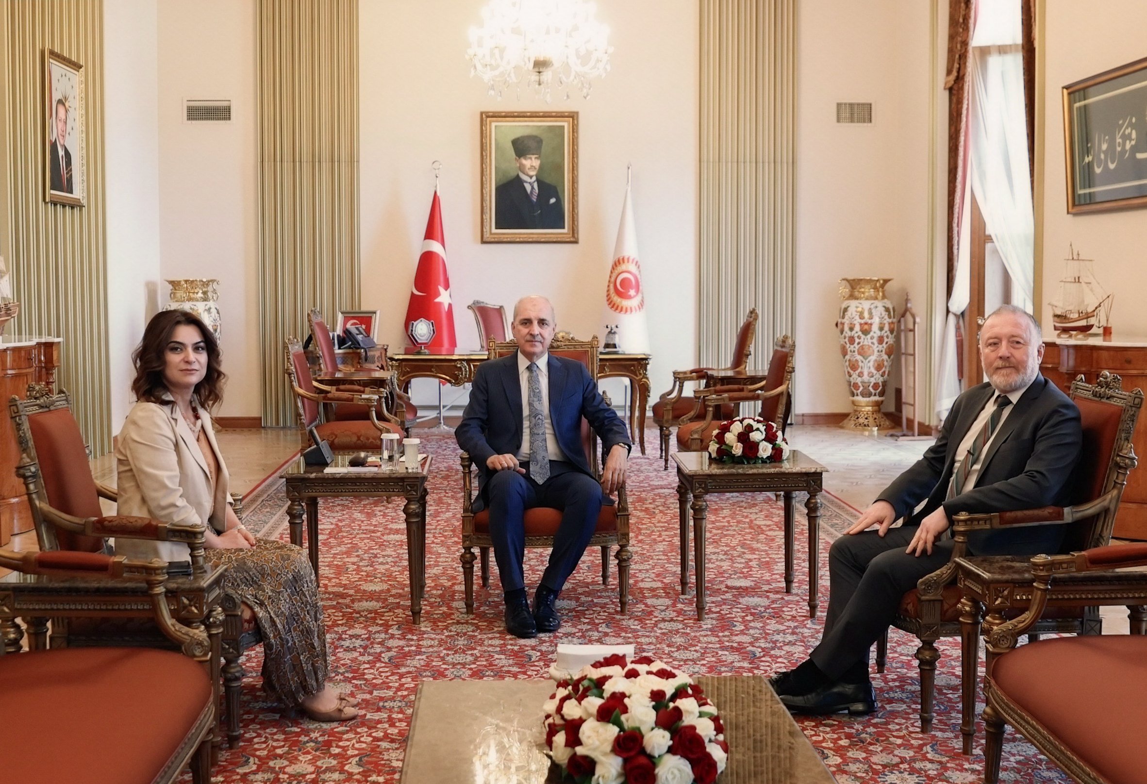 TBMM Başkanı Numan Kurtulmuş,