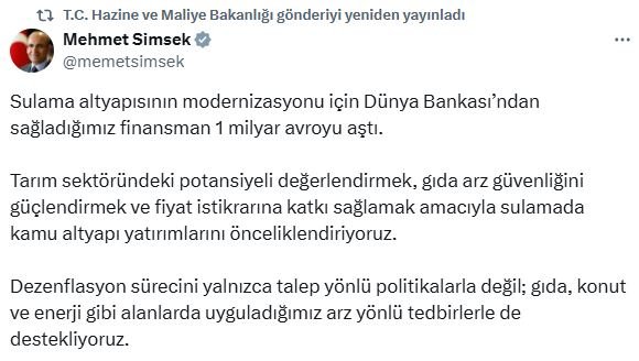 Hazine ve Maliye Bakanı