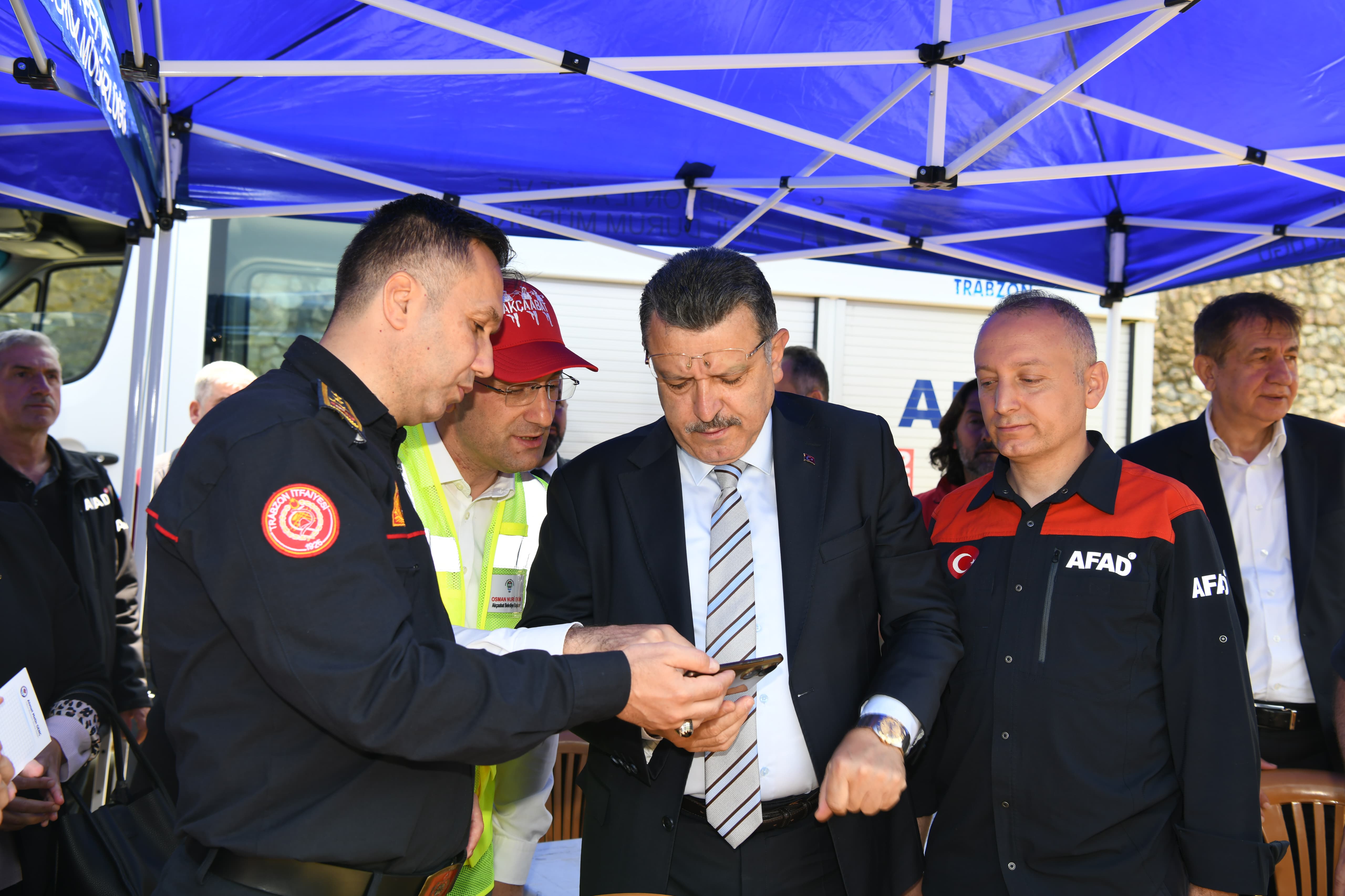 Trabzon'da yaşanan sel felaketi