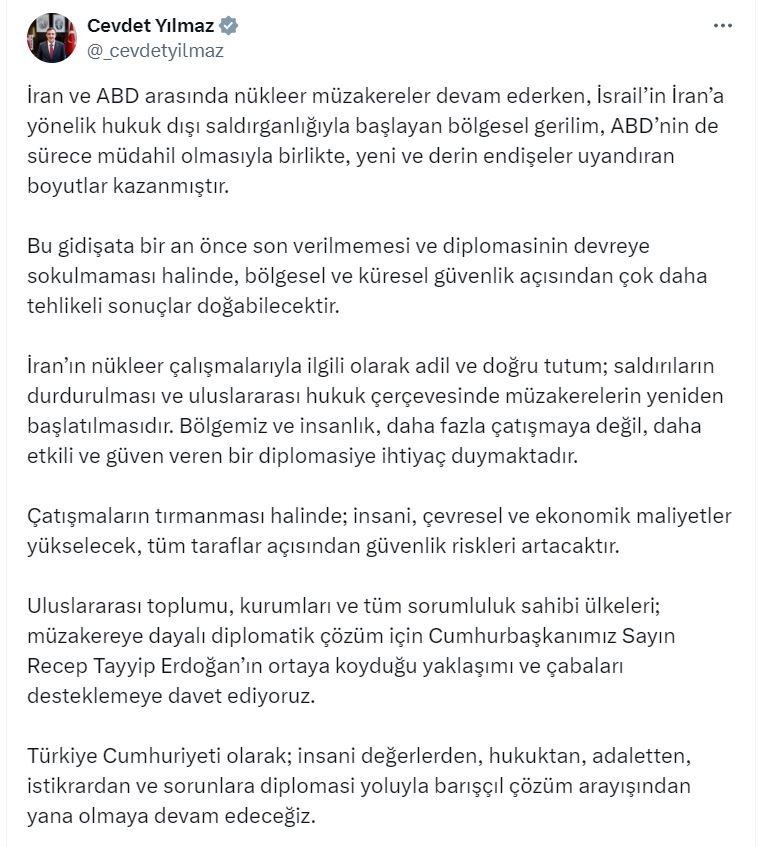 Cumhurbaşkanı Yardımcısı Cevdet Yılmaz,