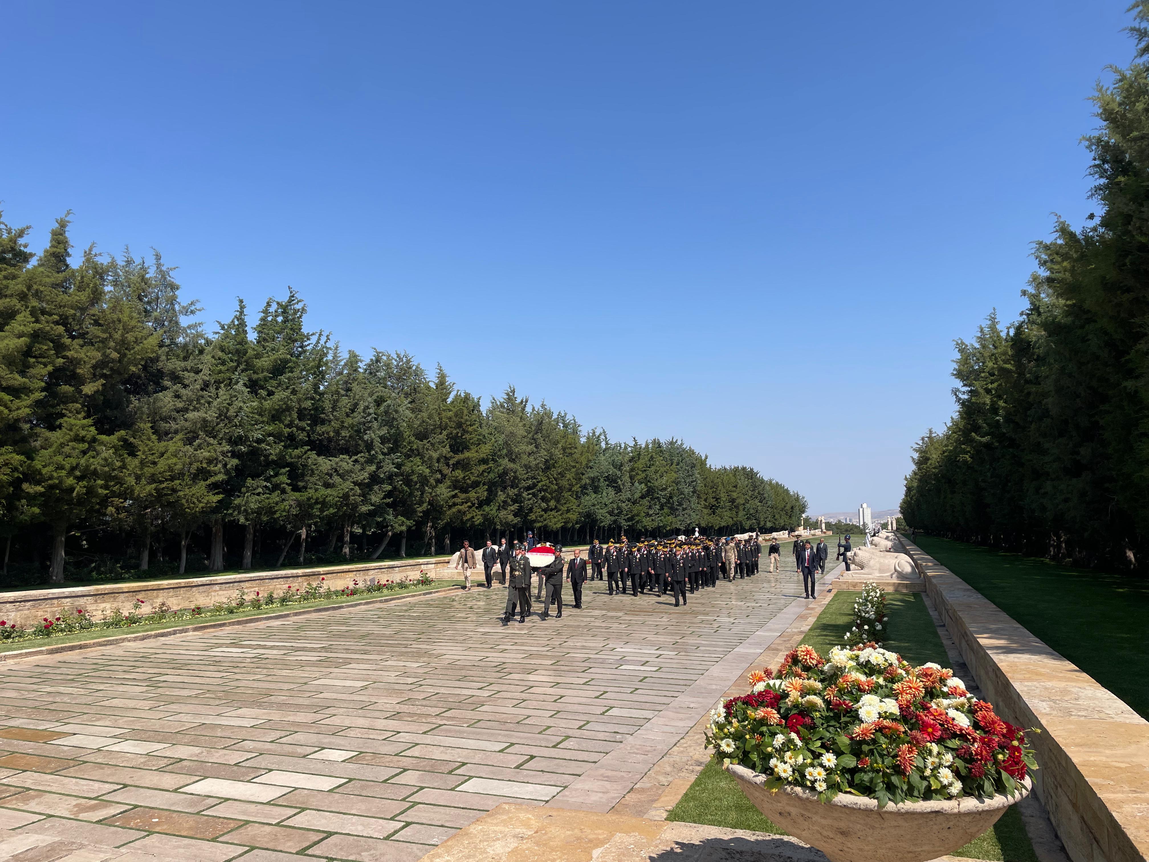 Jandarma Teşkilatı’nın 186. Yılında Anıtkabir’de Tören: İçişleri Bakan Yardımcısı ve Jandarma Genel Komutanı Atatürk’ü Andı