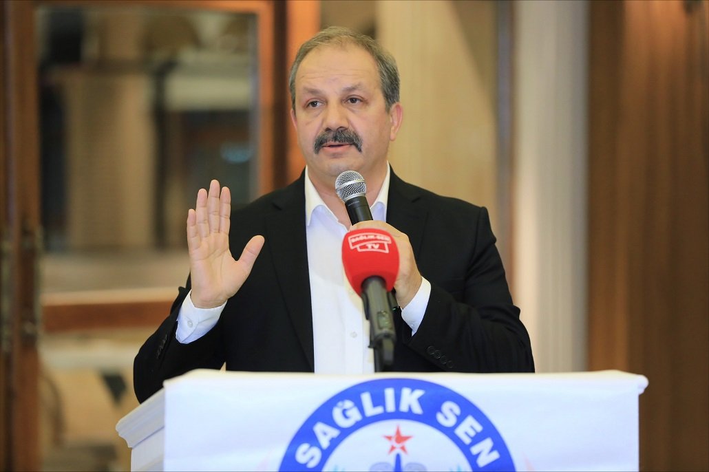 Sağlık-Sen Genel Başkanı Mahmut