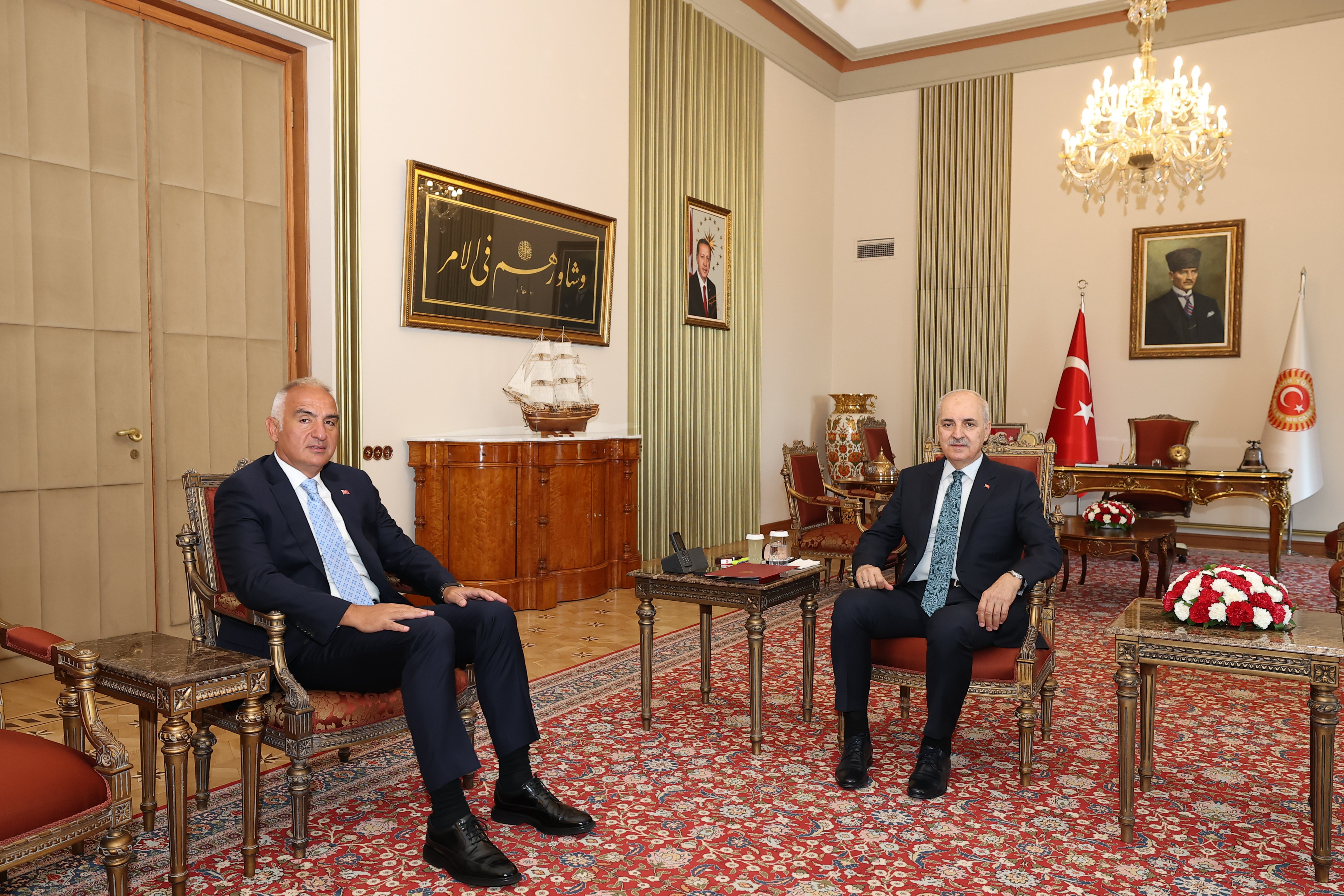 TBMM Başkanı Numan Kurtulmuş,
