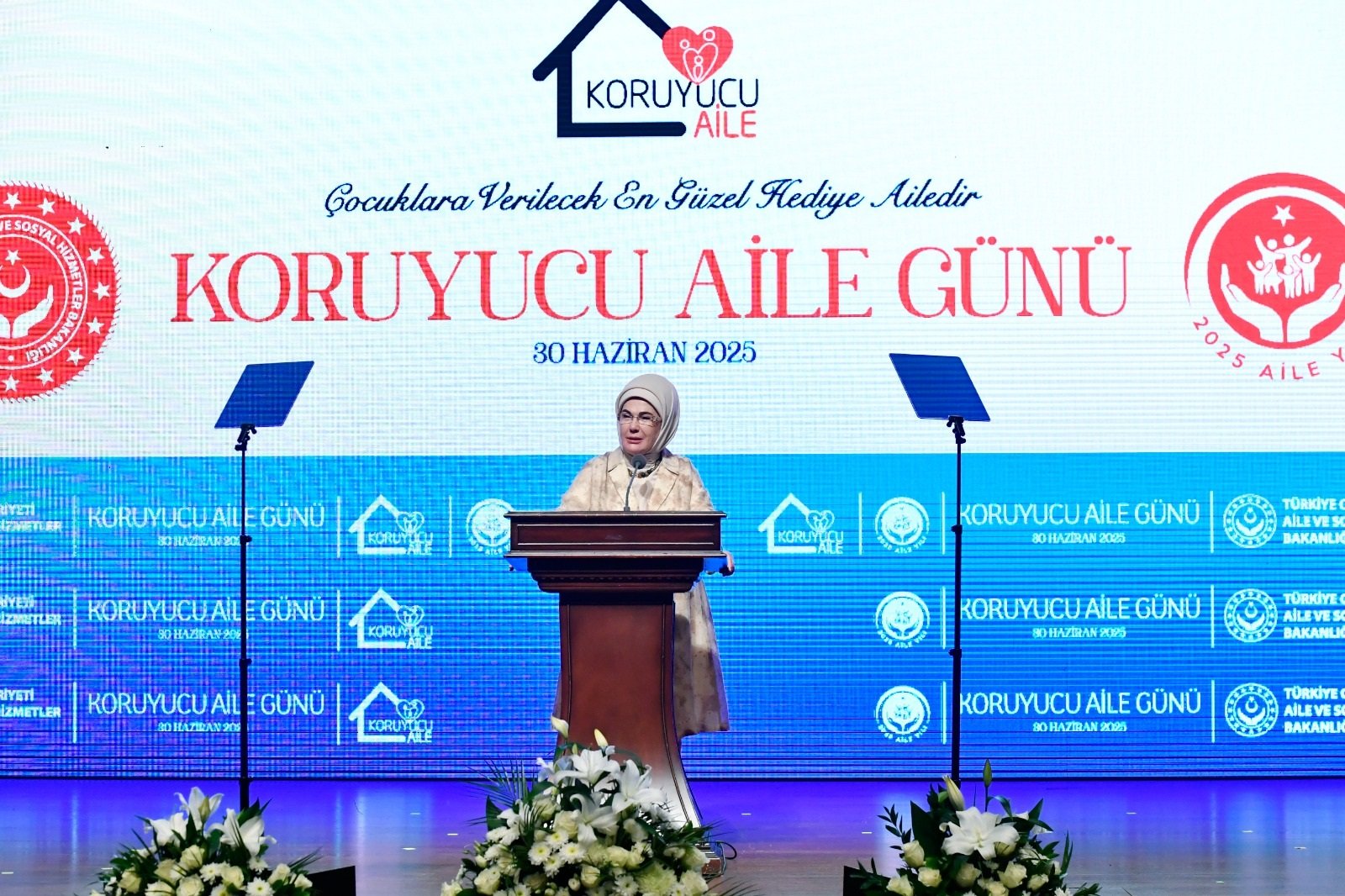Emine Erdoğan, Koruyucu Aile