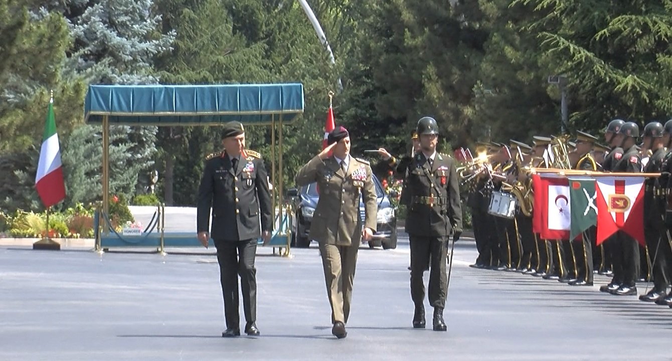 Genelkurmay Başkanı Gürak, İtalyan Mevkidaşı Portolano ile Görüştü