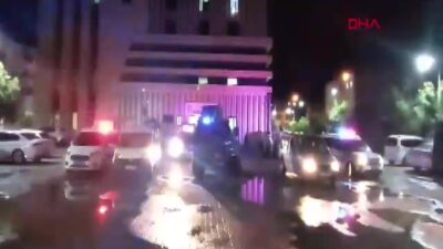 Diyarbakır'ın Bismil ilçesinde polis ekiplerinin