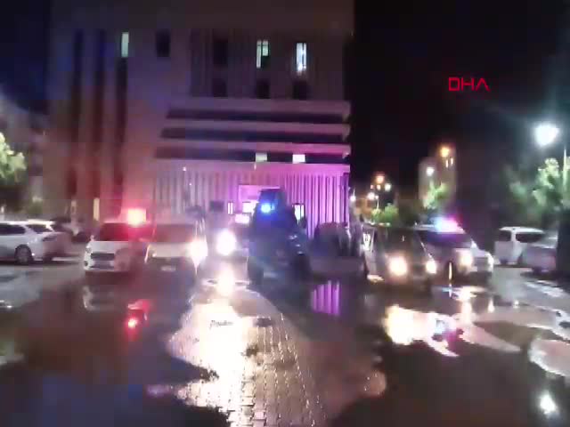 Diyarbakır'ın Bismil ilçesinde polis