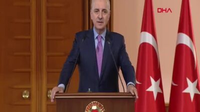 TBMM Başkanı Numan Kurtulmuş, İsrail'in