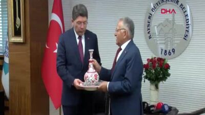 Adalet Bakanı Yılmaz Tunç, Kayseri’de Valilik ve Belediye Ziyaretlerinde Bulundu