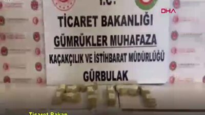 Ticaret Bakanlığı’ndan Dev Operasyon: Ağrı’da 1 Ton Uyuşturucu Ele Geçirildi