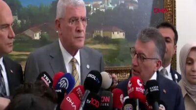 İYİ Parti Lideri Müsavat Dervişoğlu, AK Parti Grup Başkanı Abdullah Güler’i Ziyaret Etti