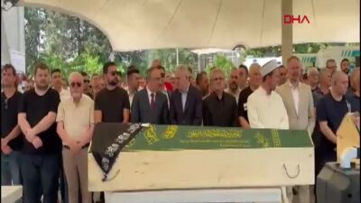 Genelkurmay Başkanı Orgeneral Gürak’ın Kayınvalidesi Son Yolculuğuna Uğurlandı