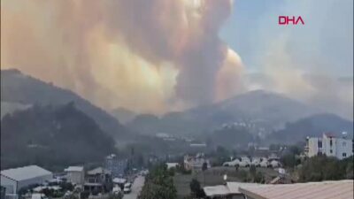 Hatay Valisi Mustafa Masatlı, yangın