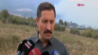 Hatay Valisi Mustafa Masatlı, yangın