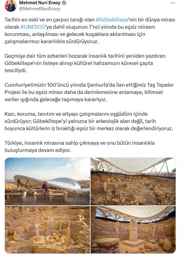 Kültür ve Turizm Bakanı