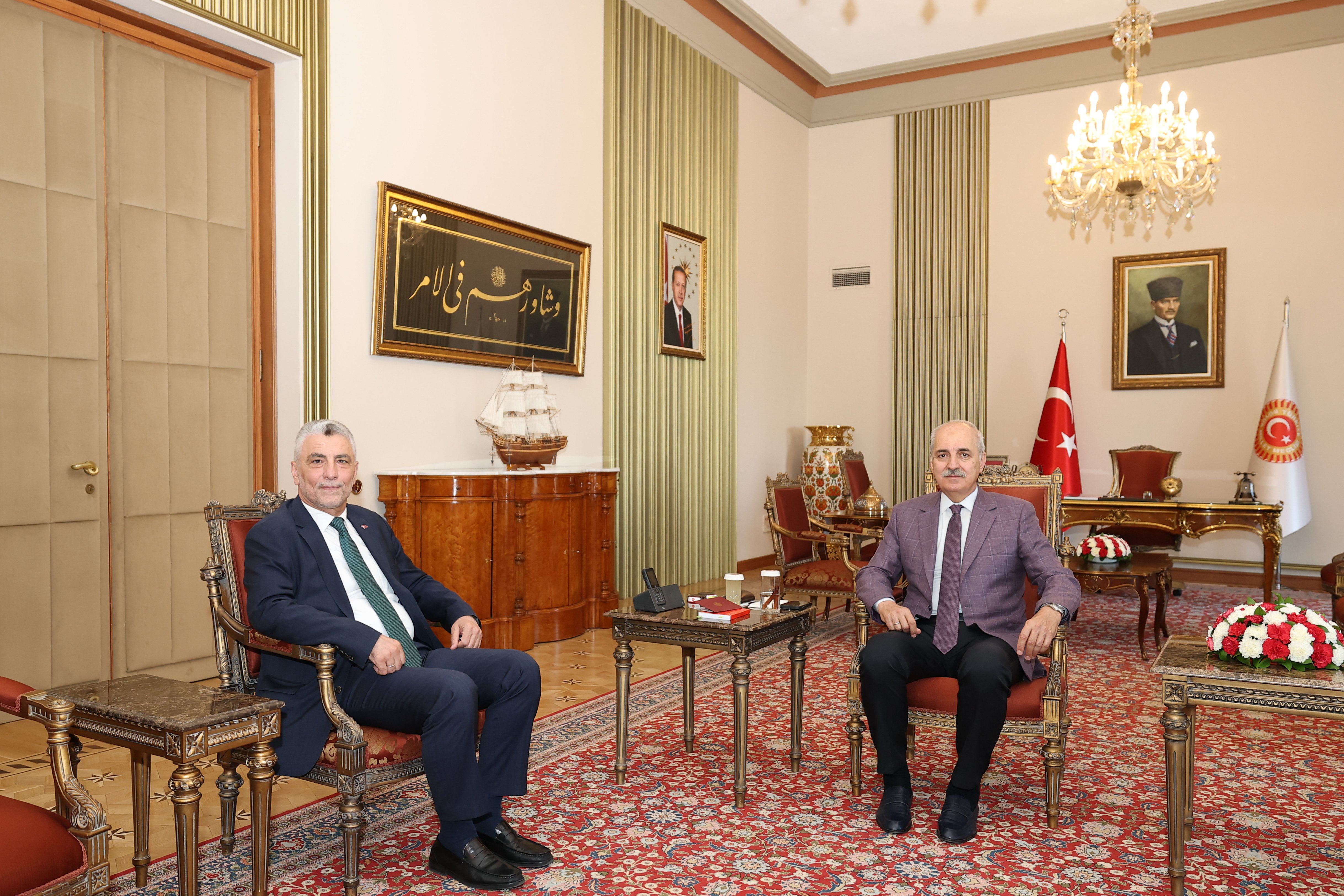 TBMM Başkanı Numan Kurtulmuş,