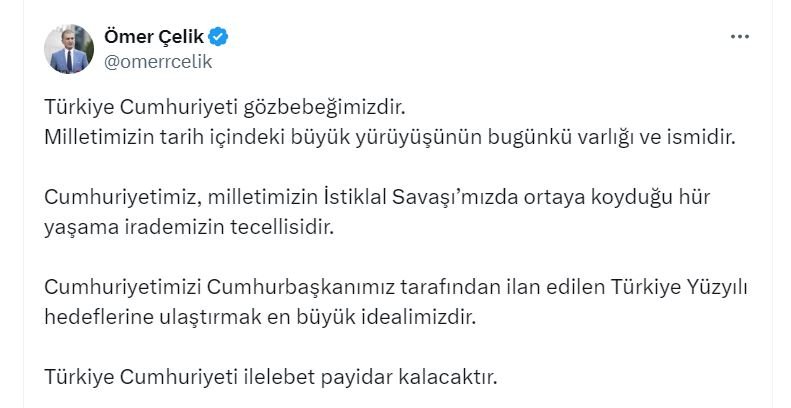 AK Parti Sözcüsü Ömer