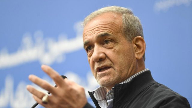 İran Cumhurbaşkanı Mesud Pezeşkiyan,