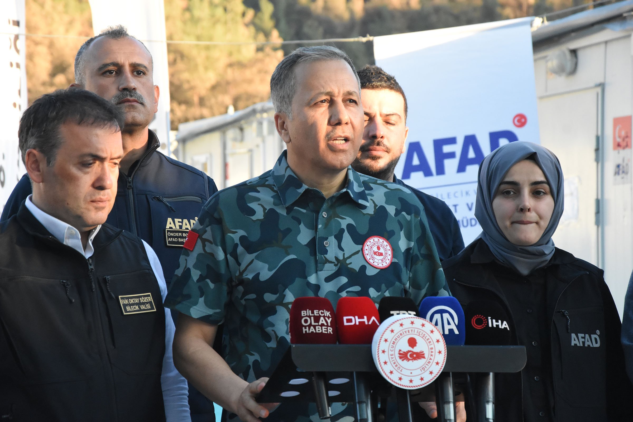 İçişleri Bakanı Ali Yerlikaya,