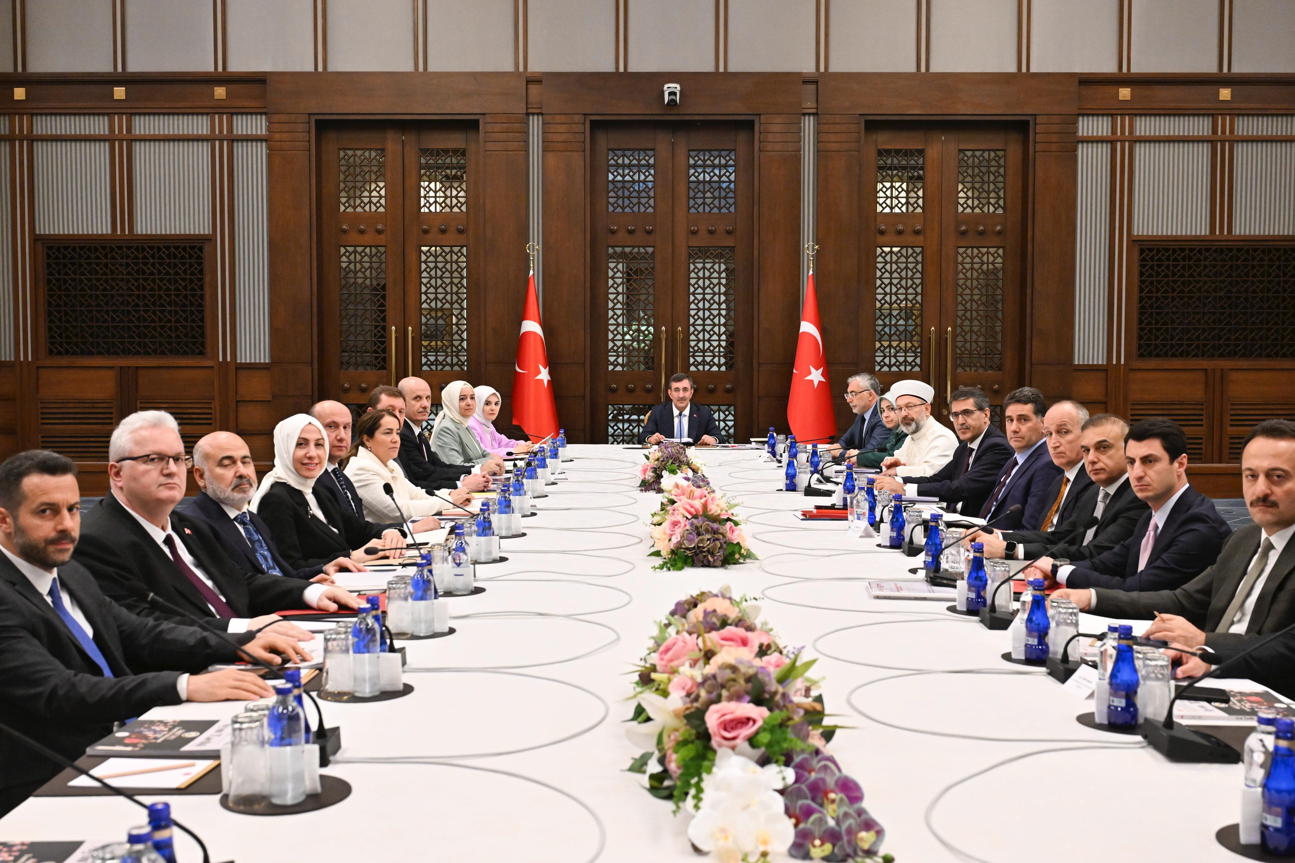 Cumhurbaşkanı Yardımcısı Cevdet Yılmaz,