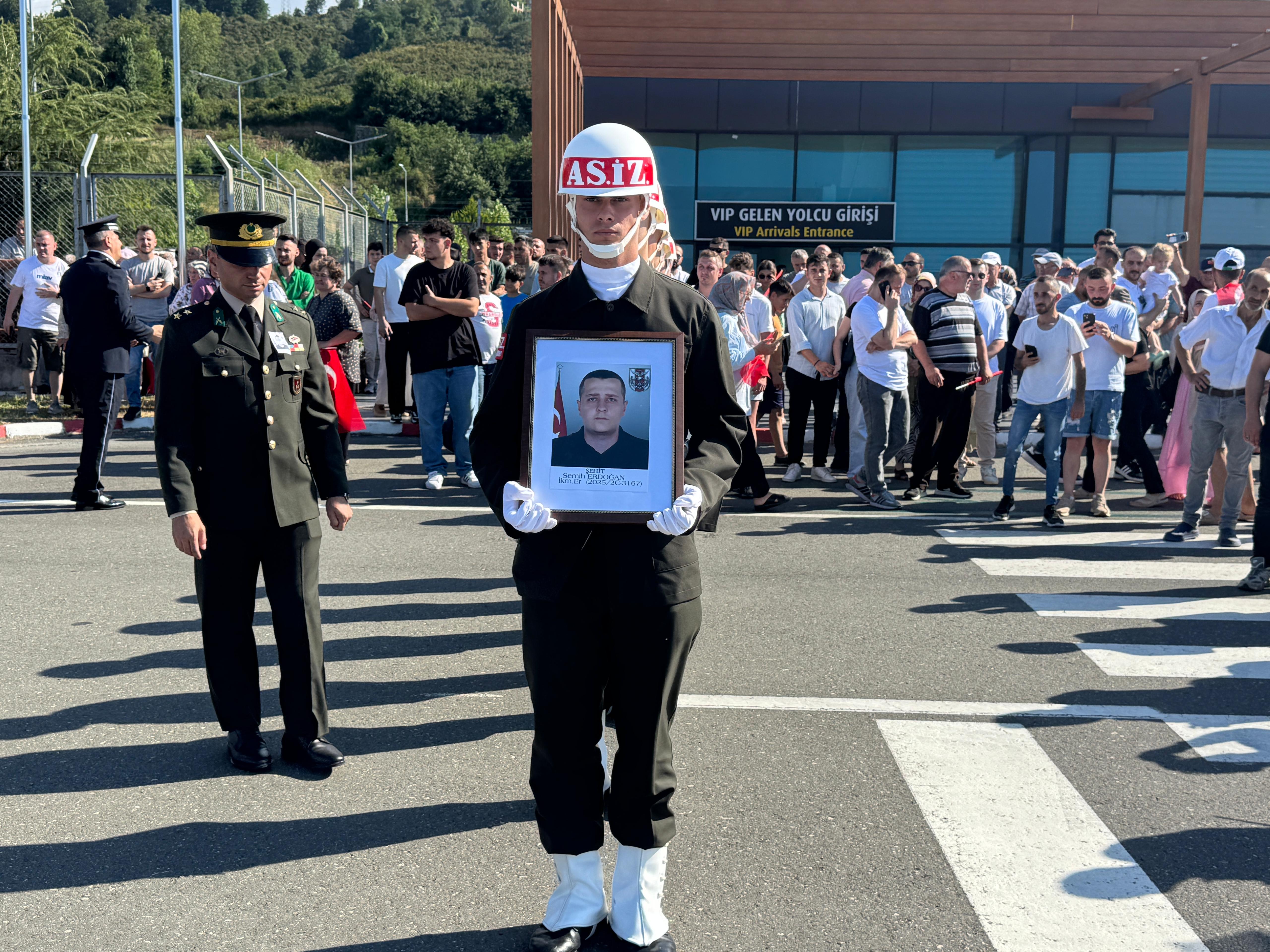 Giresun'da vatani görevini yaparken