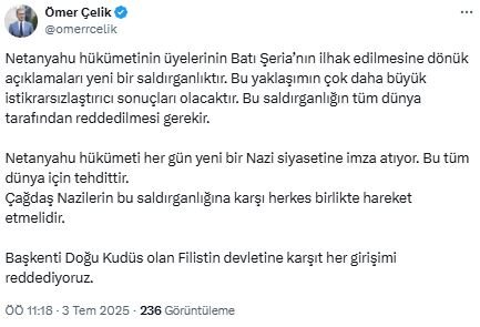 AK Parti Sözcüsü Ömer