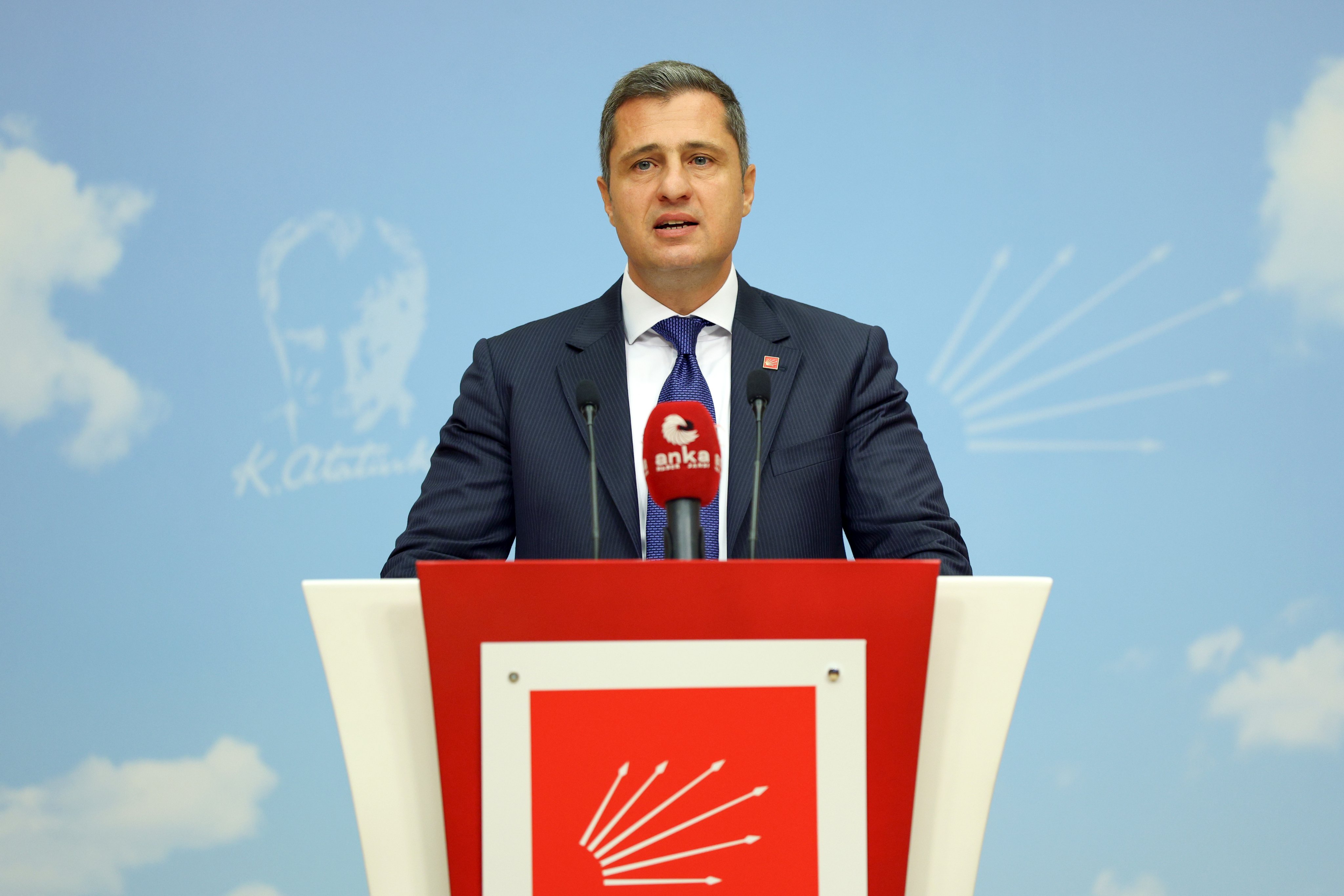 CHP Sözcüsü Deniz Yücel,