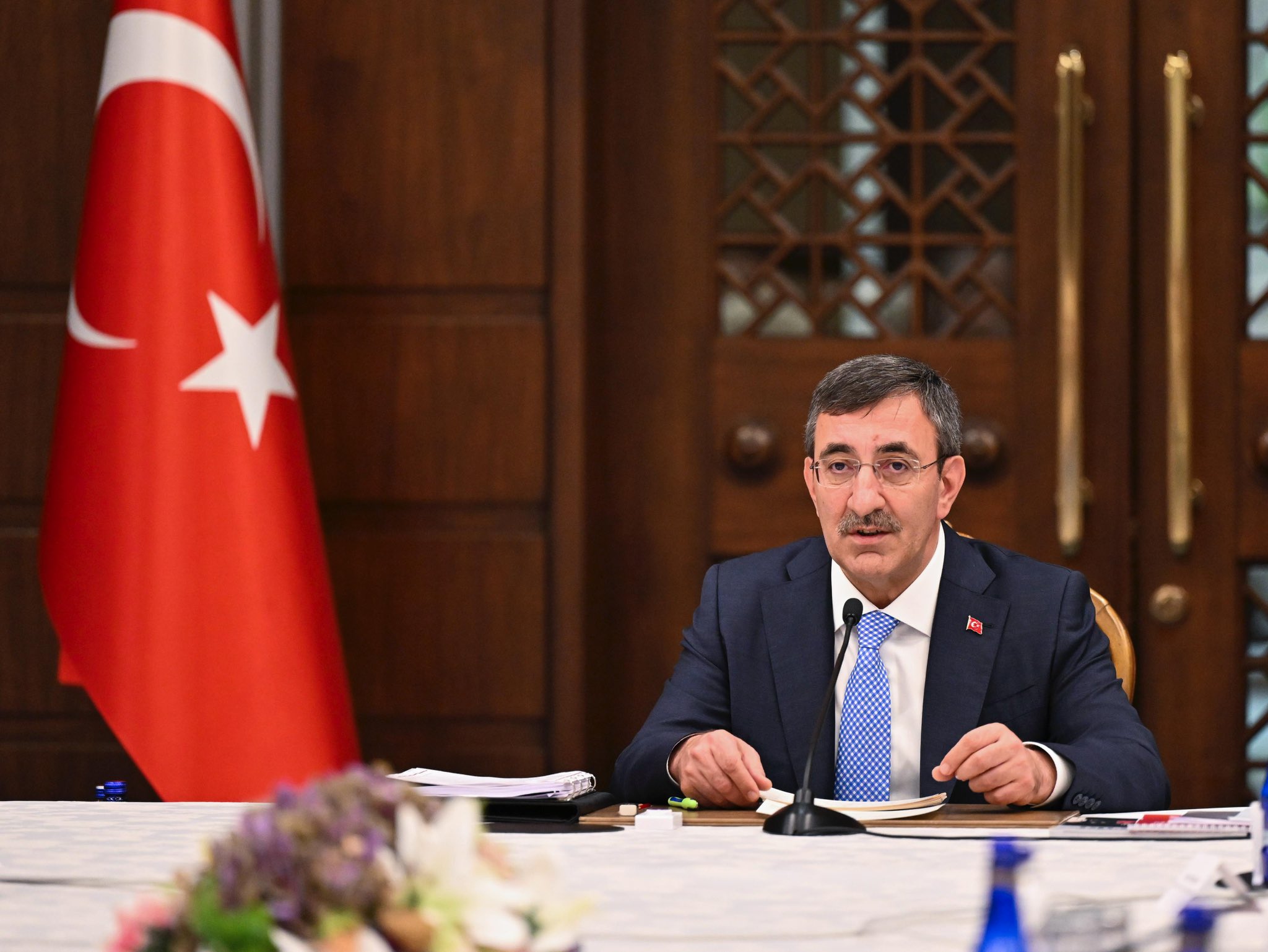 Cumhurbaşkanı Yardımcısı Cevdet Yılmaz,