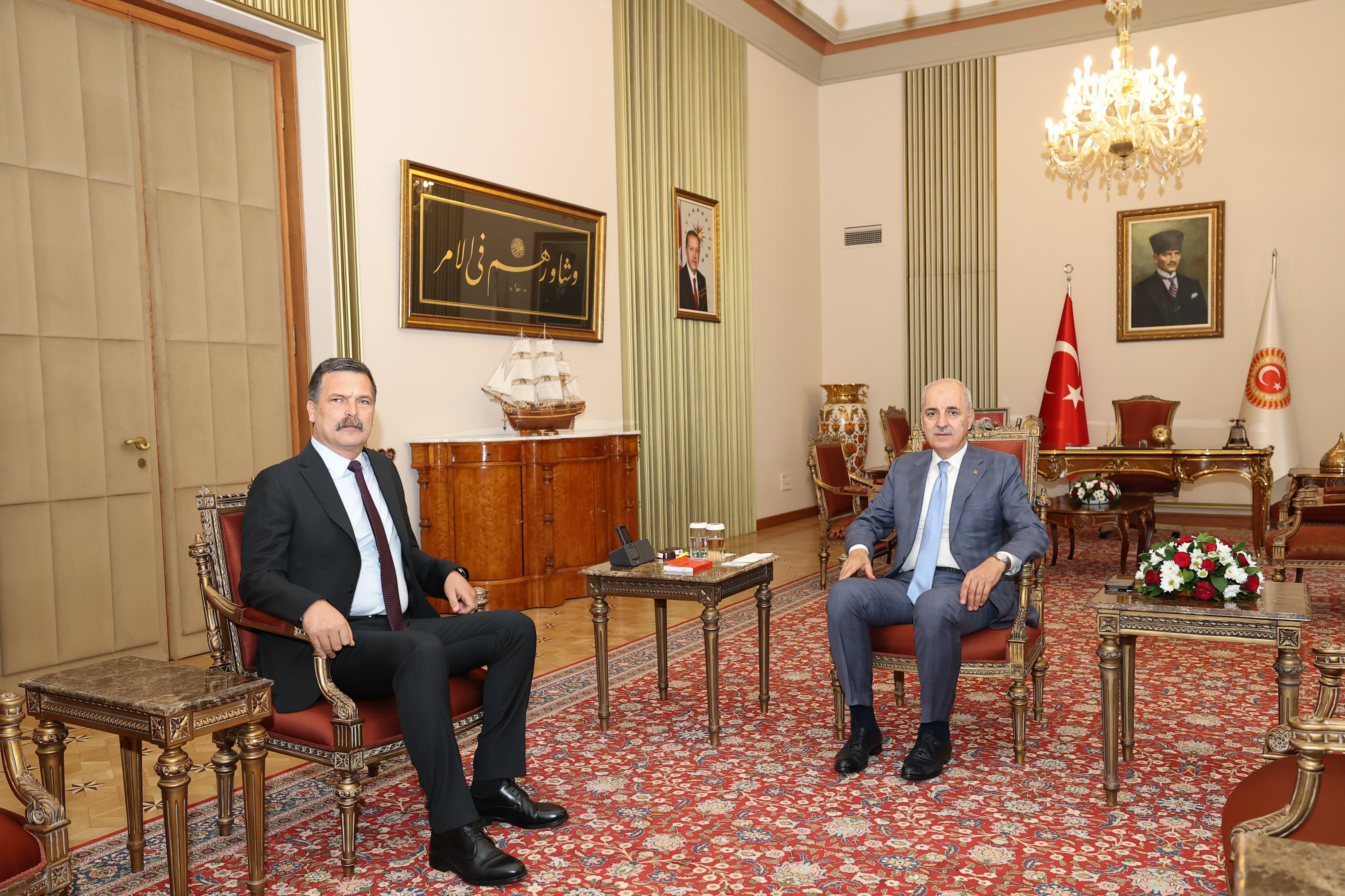 TBMM Başkanı Numan Kurtulmuş,
