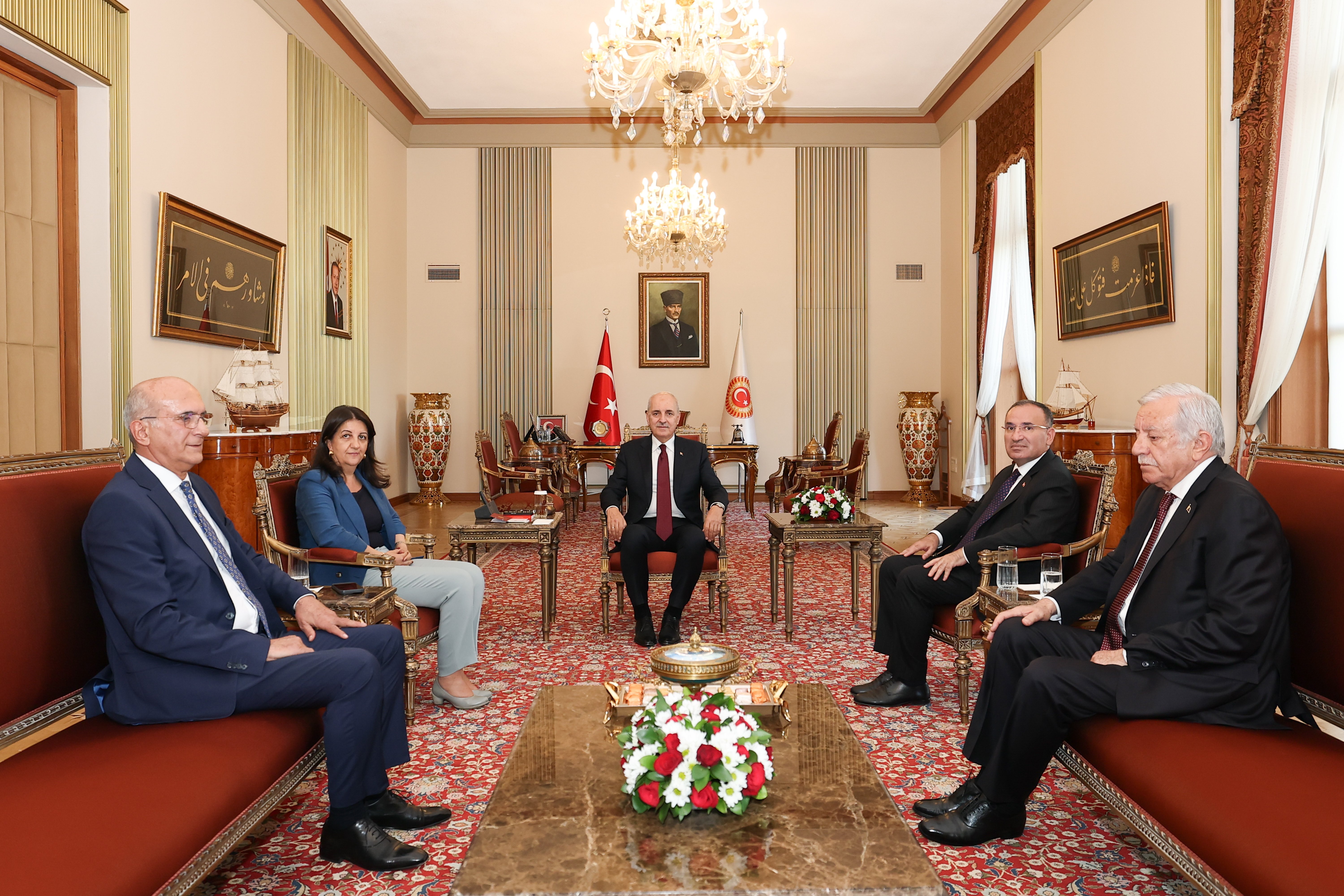 TBMM Başkanı Numan Kurtulmuş,