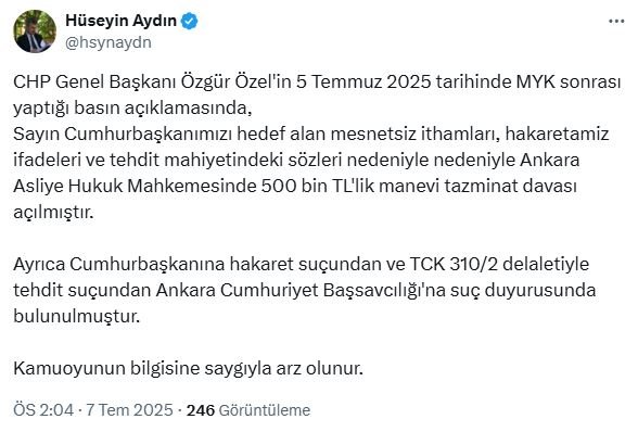 Cumhurbaşkanı Recep Tayyip Erdoğan,