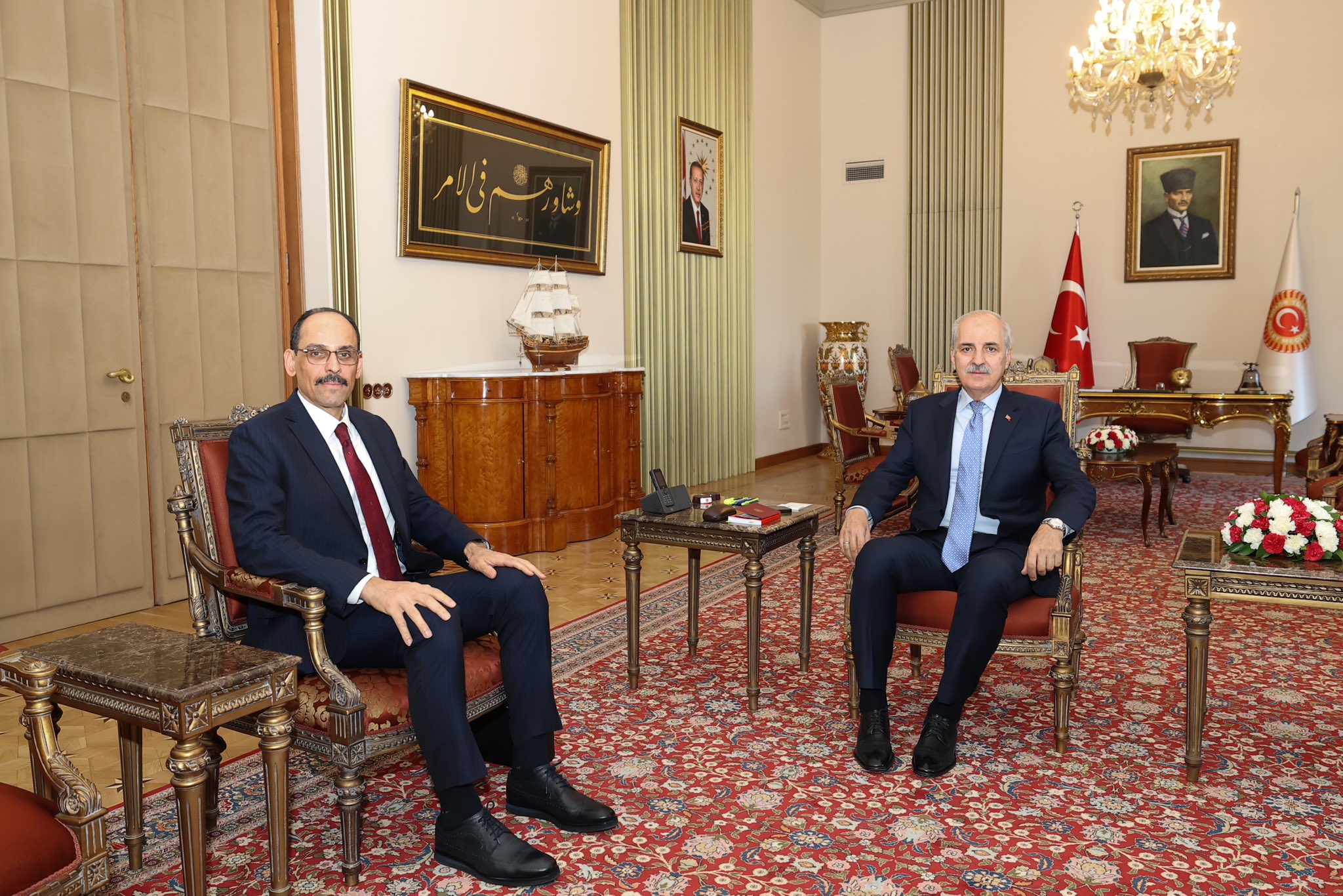 TBMM Başkanı Numan Kurtulmuş,