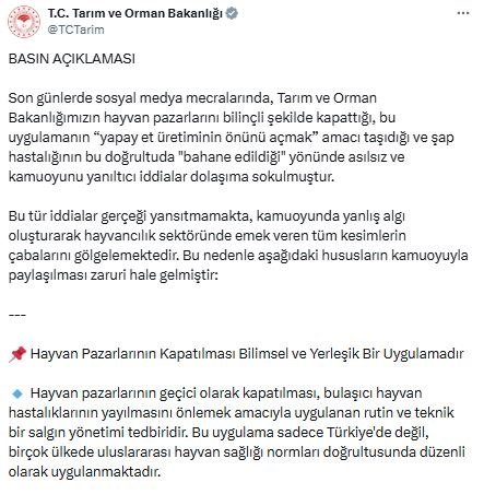 Tarım ve Orman Bakanlığı,