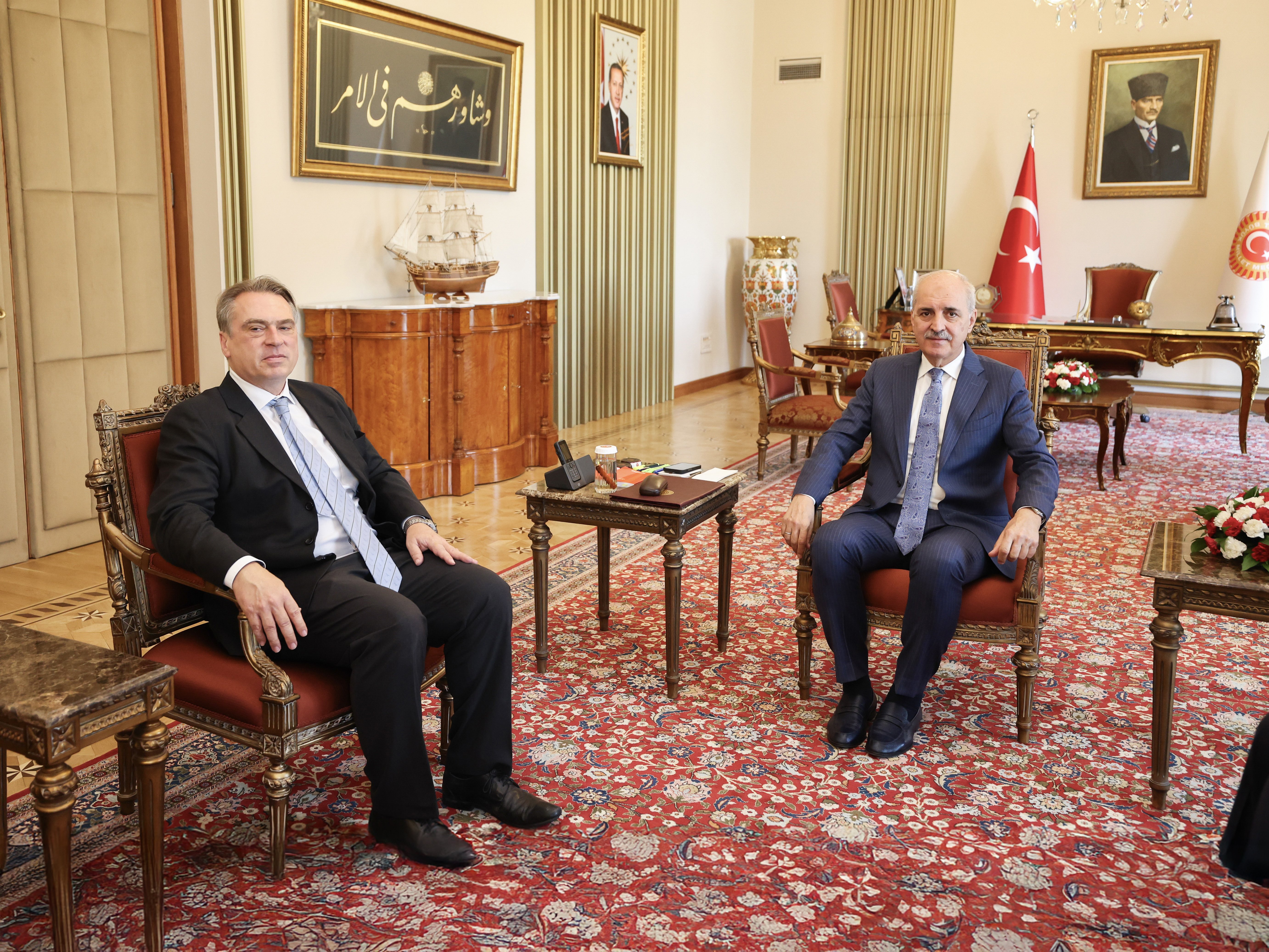 TBMM Başkanı Numan Kurtulmuş,