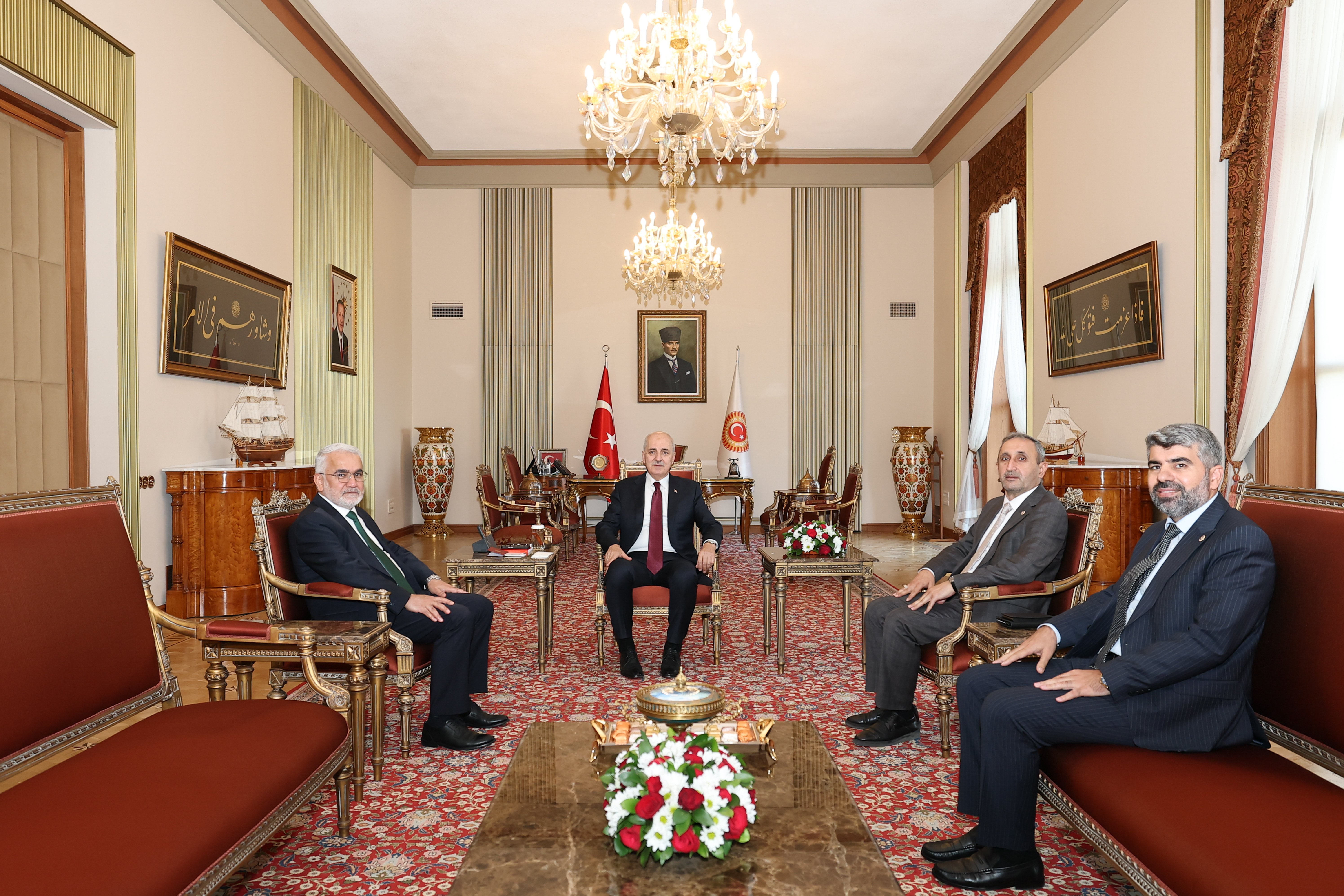 TBMM Başkanı Numan Kurtulmuş,