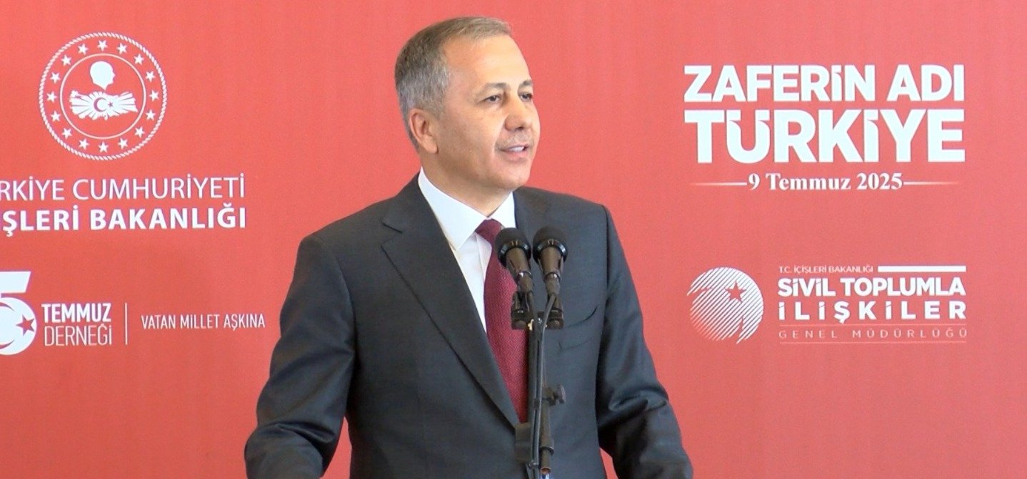 İçişleri Bakanı Ali Yerlikaya,