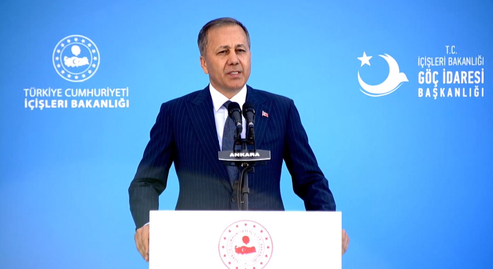İçişleri Bakanı Ali Yerlikaya,