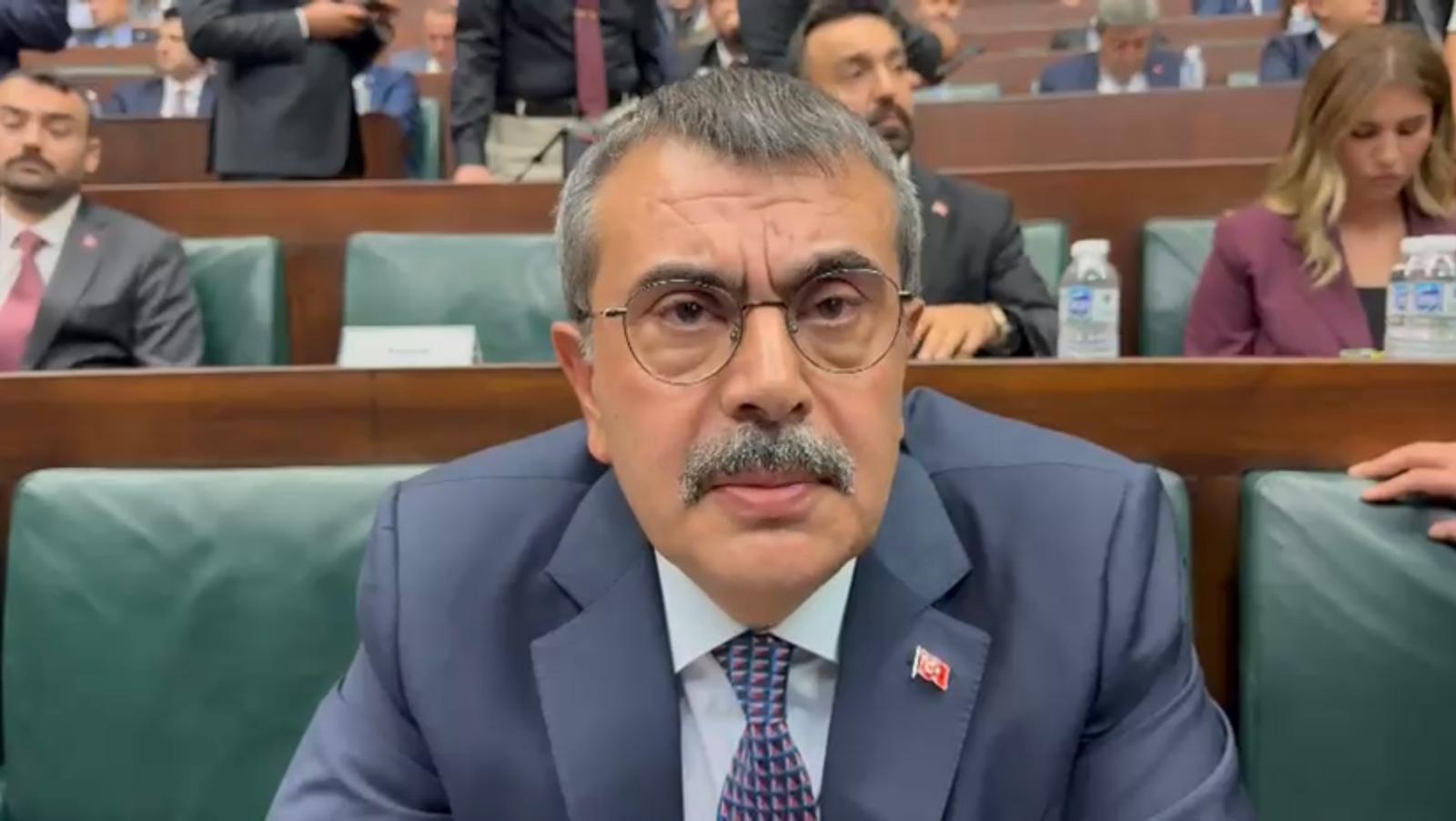 Milli Eğitim Bakanı Yusuf