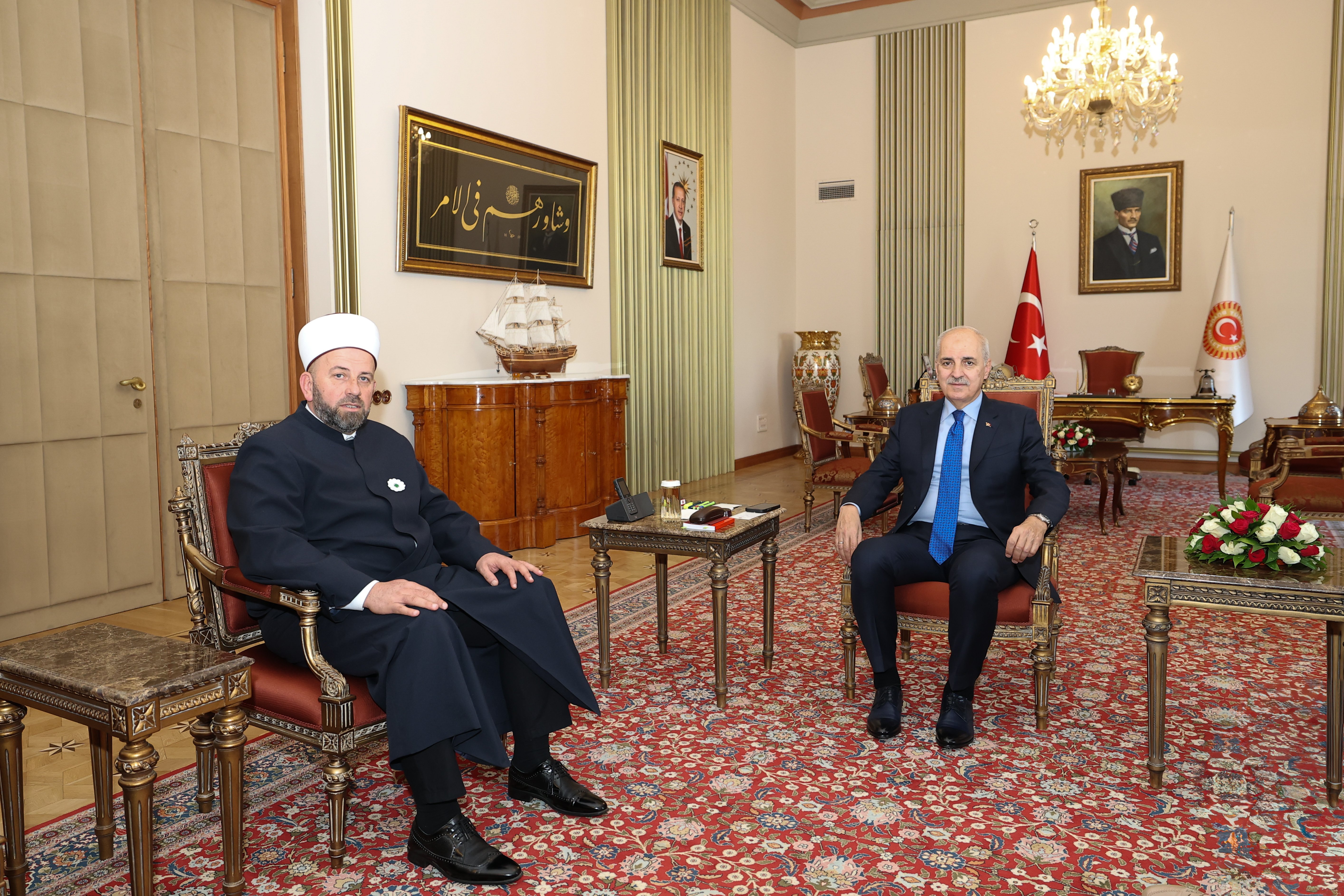 TBMM Başkanı Numan Kurtulmuş,