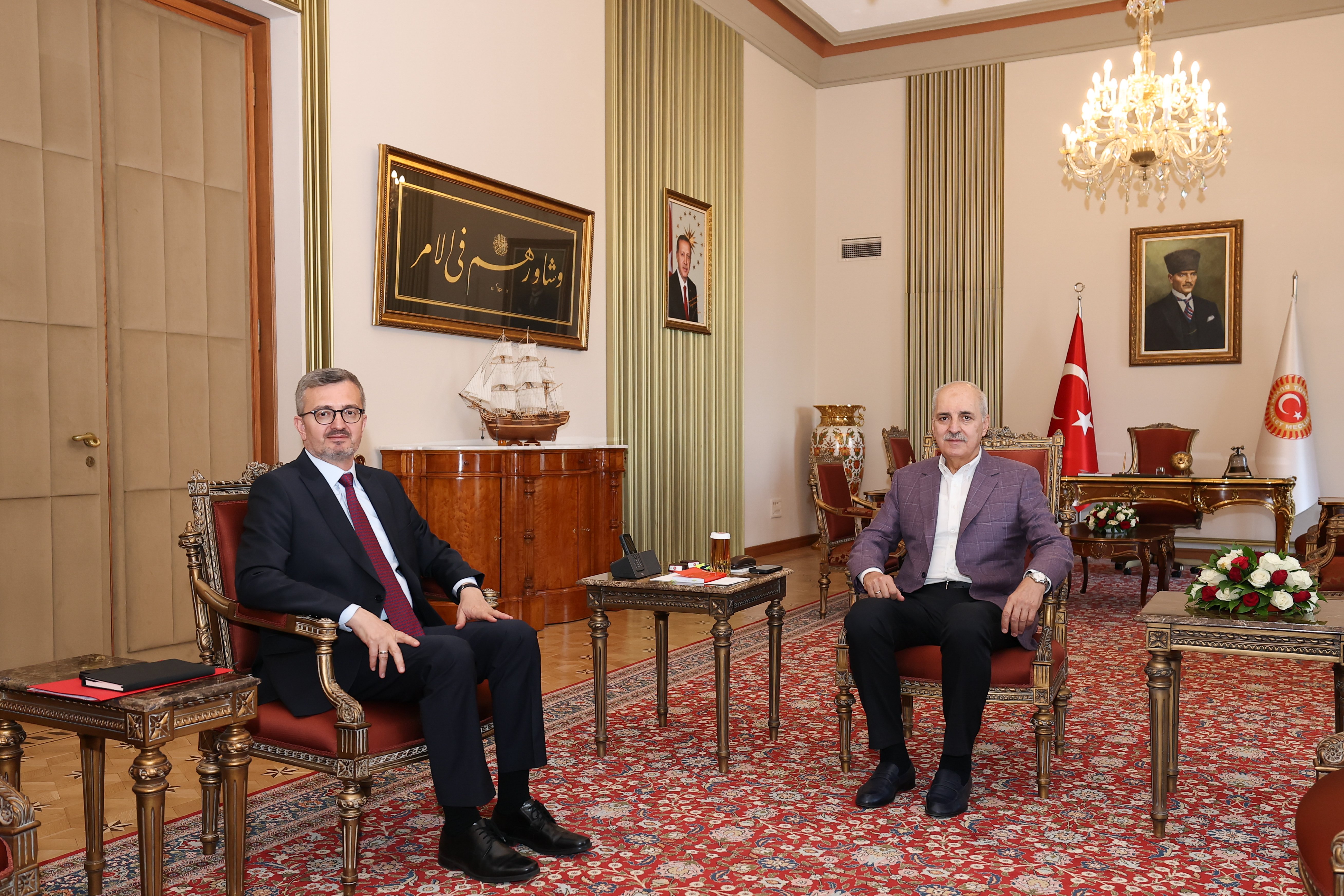 TBMM Başkanı Numan Kurtulmuş,