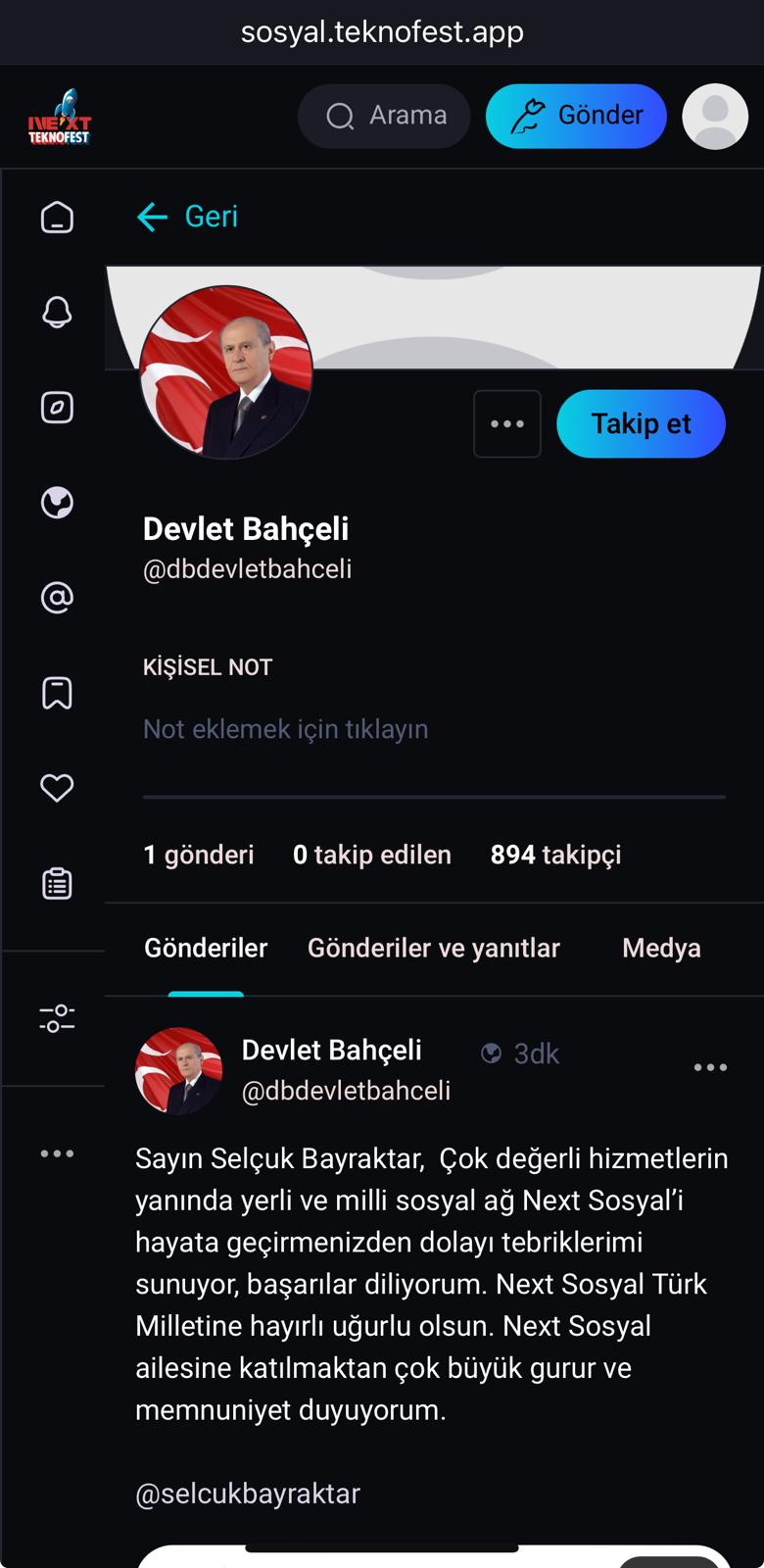 MHP Genel Başkanı Devlet