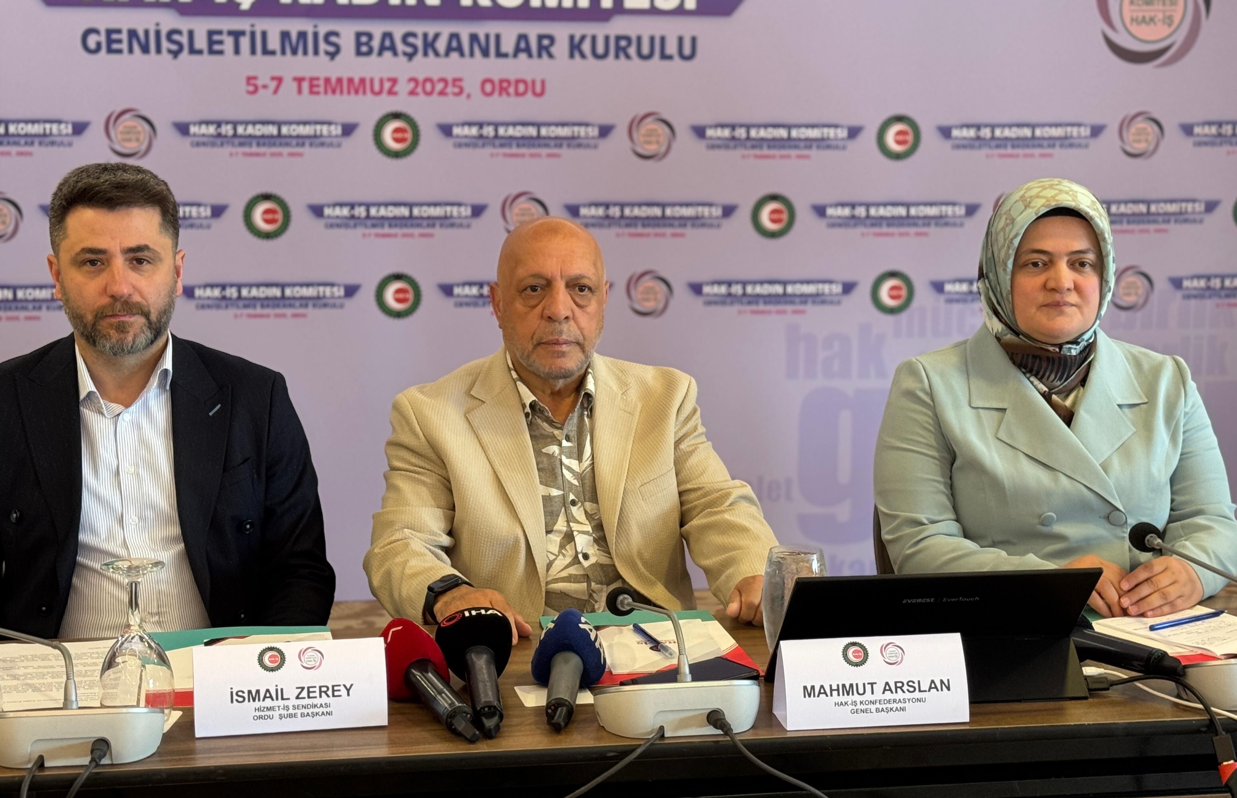 HAK-İŞ Genel Başkanı Mahmut