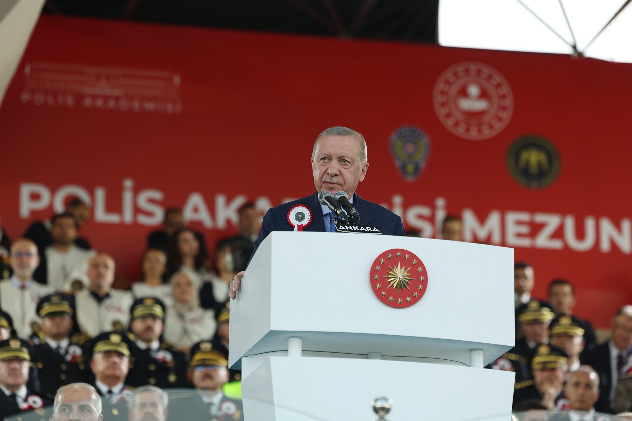 Cumhurbaşkanı Erdoğan, Polis Akademisi