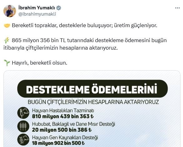Tarım ve Orman Bakanı