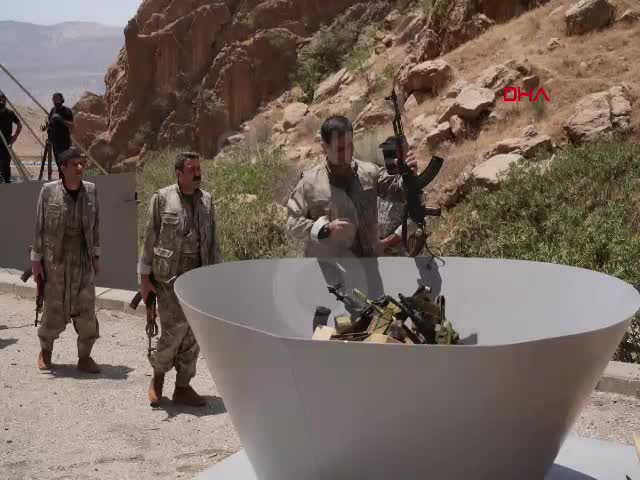 Irak'ın Süleymaniye kentinde, "Terörsüz