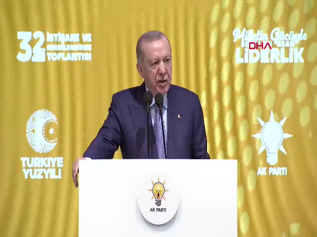 Cumhurbaşkanı Erdoğan, AK Parti'nin