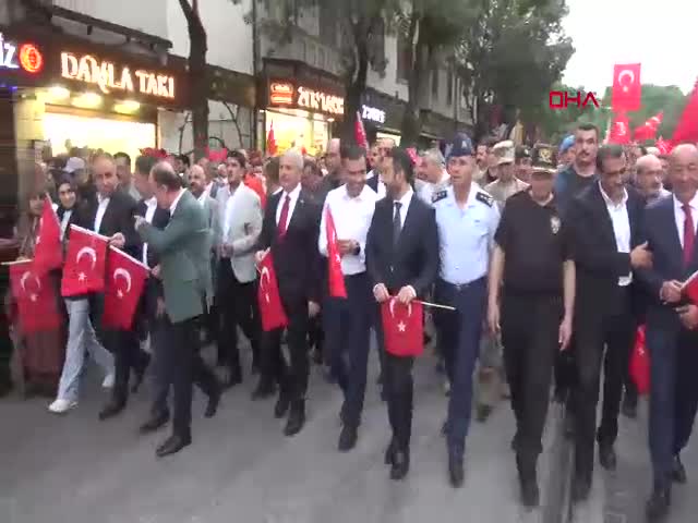 Konya'da 15 Temmuz Demokrasi