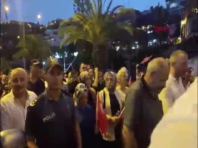 Alanya'da 15 Temmuz Demokrasi