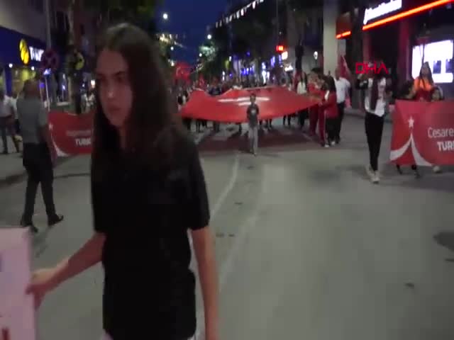 Burdur'da 15 Temmuz Demokrasi